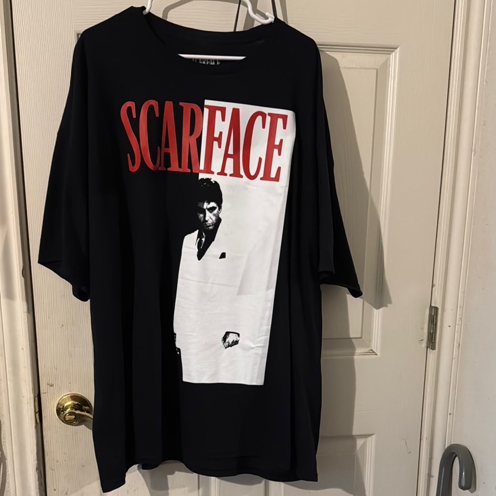 Scarface black and red short sleeve tee size 3x men’s nwot